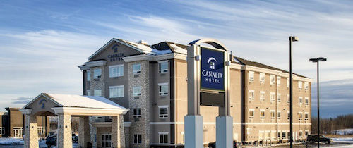 คานัลตา ลัค ลา บิช Hotel Lac La Biche ภายนอก รูปภาพ